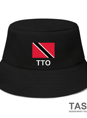 特立尼达和多巴哥Trinidad and Tobago国家遮阳渔夫帽男女设 无界