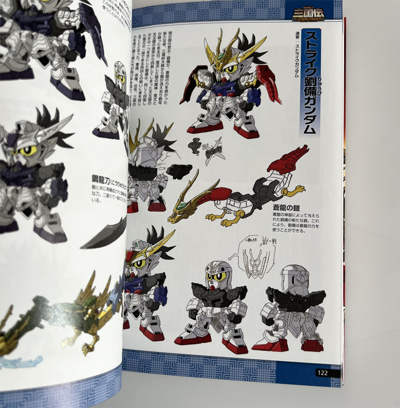 BB战士三国传纪念册 SDガンダム BB戦士三国伝 メモリアルブック SD高达系列 进口原版 - 图1