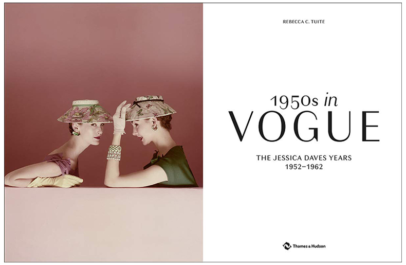 现货原版 1950s in Vogue 杰西卡戴维斯主编作品 50年代的Vogue杂志 时尚服装摄影插图探索 标志性时尚图片收录