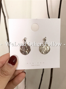 东大门人像做旧仙女耳环特价清仓