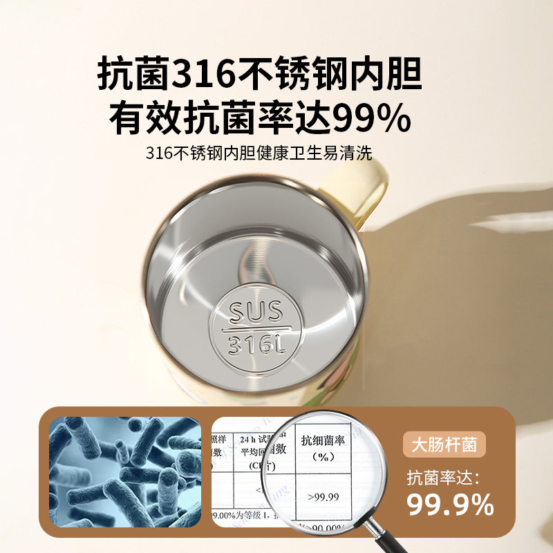316不锈钢儿童水杯家用喝水杯子宝宝敞口牛奶杯防摔带刻度马克杯,淘宝优惠券,粉丝福利购,淘宝优惠卷