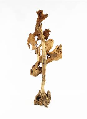 厂家销售自然形成主题烟雾造型朽木树根装饰造型侘寂风创意摆件