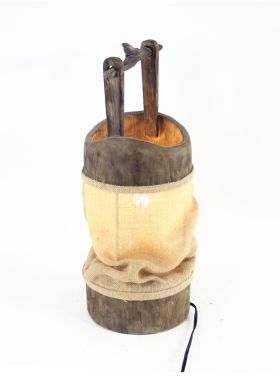 实木质装饰台灯床家居床头落地灯