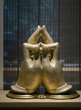 万仟堂轻奢新中式艺术品雕塑现代