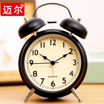 Alarm clock Wake Up God Instrumental Students Special Bedside Children Boys And Girls Clock Main Table Small Alarm Bells Powerful Wake-up Call