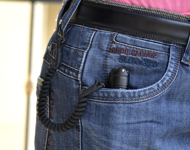 NITECORE奈特科尔NTL10/NTL20战术安全绳带魔术贴绳子手电筒手绳 - 图1