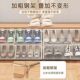 Transparent foldable dust-proof space-saving shoe box