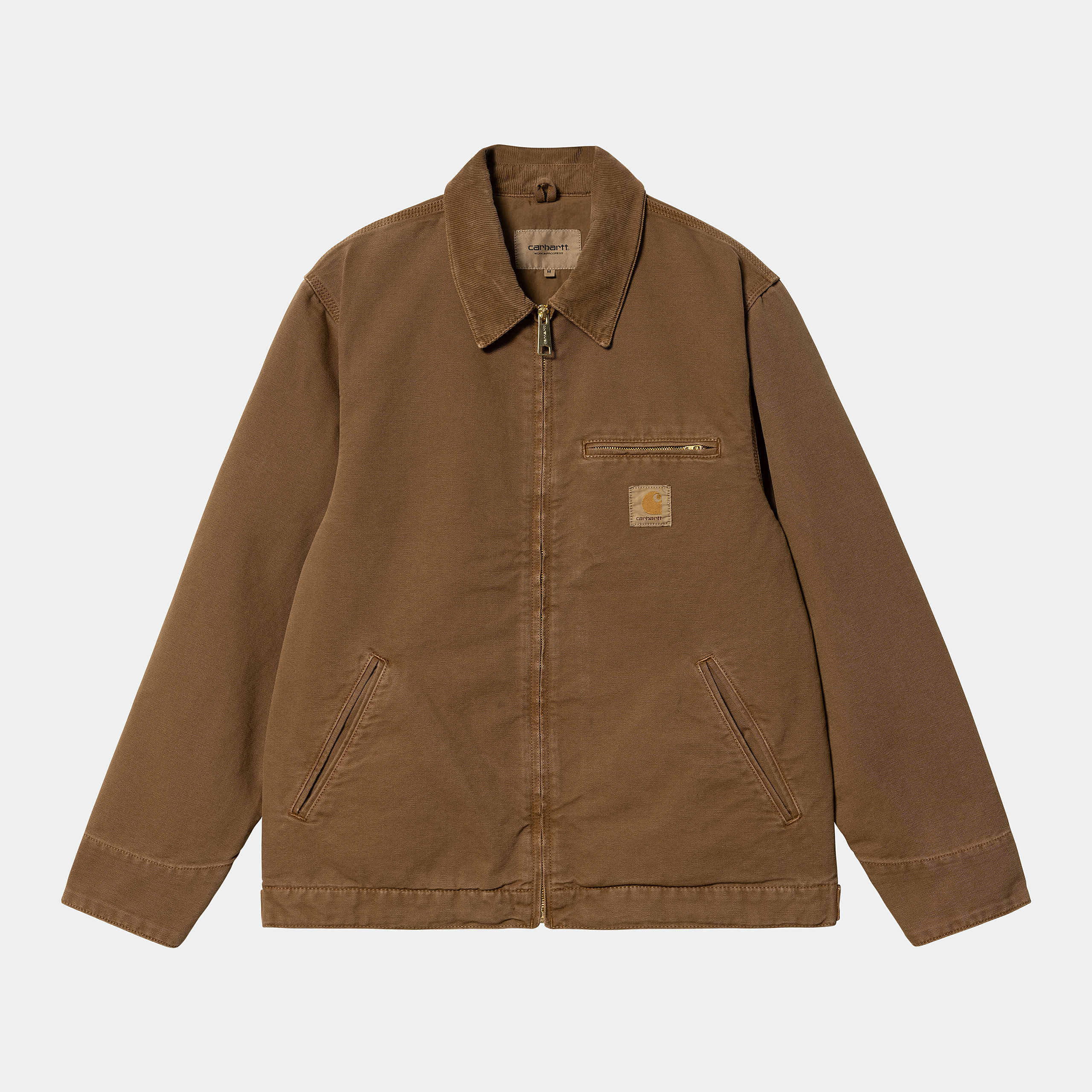 渠道新款卡哈特底特律帆布工装夹克carhartt wip detroit薄款外套 - 图1