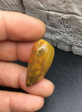 天然战国红玛瑙平安扣吊坠