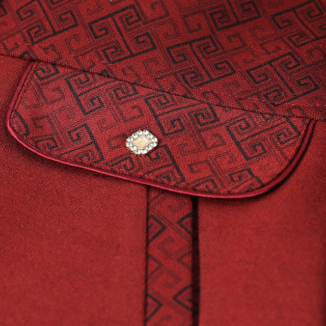 Middle-aged and elderly women's spring and autumn long-sleeved coats for grandmothers