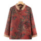 Middle-aged and elderly grandma's shirts and elderly mothers' spring and summer clothes