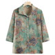 Grandma's spring and summer new shirts, clothes for 60-year-olds