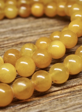 西藏老库存蜜蜡108圆珠手串念珠6.5mm 烤色优化 实在价格实在珠子