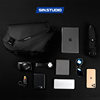 Functional magnetic buckle cycling postman bag large capacity chest bag