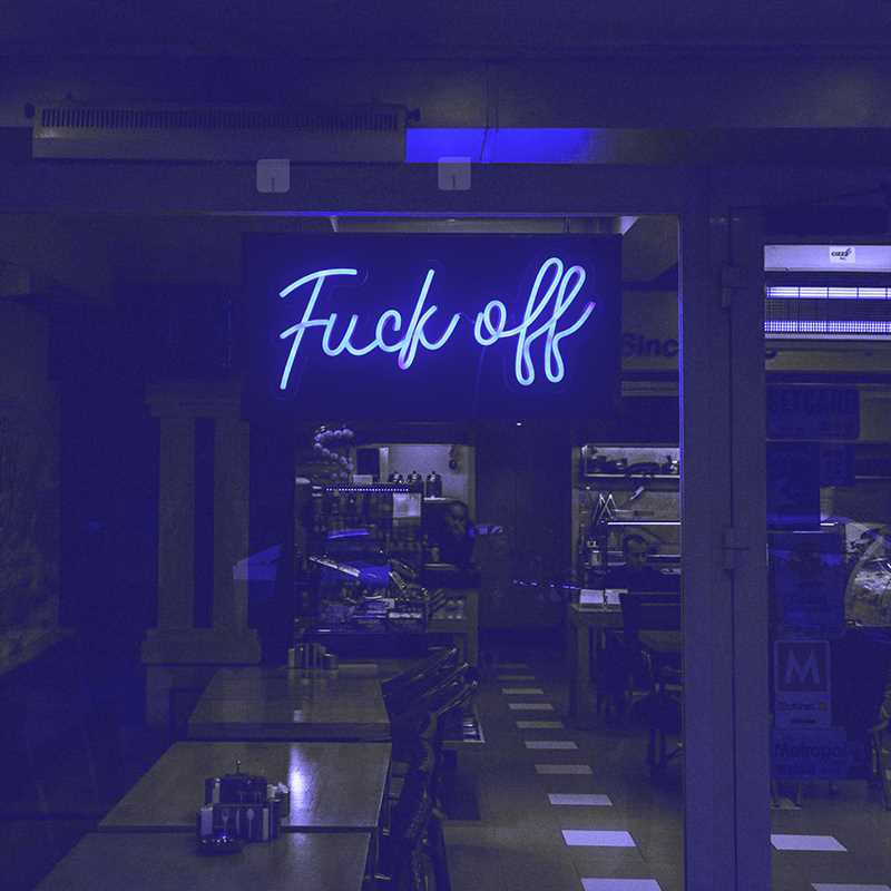 Wanxing Neon Led Neon Sign Light Super Cool Words Funny Neon - 图1