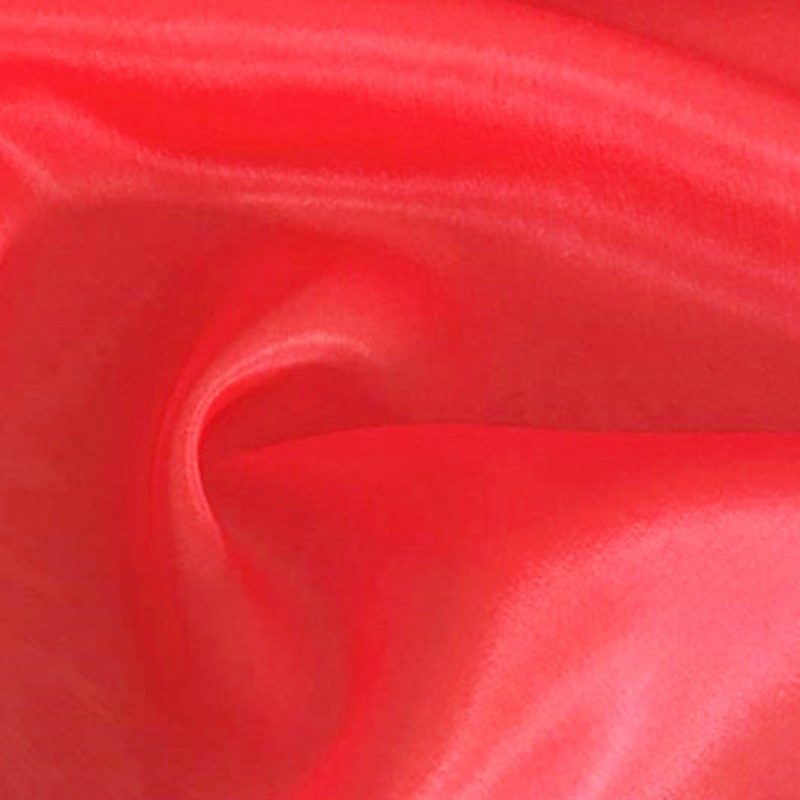 100cm*90cm Super Thin Red Silk Chiffon Sheer Fabrics Weddin-图0