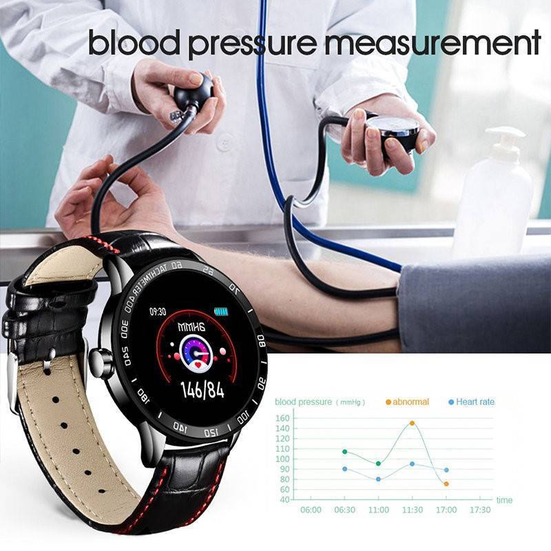 LIGE Sport smartwatch Men for Android ios Heart Rate Blood - 图0