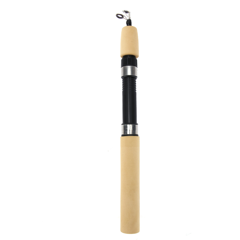 60 80 100CM Mini Telescopic Ice Fishing Rod Portable Carbon - 图0