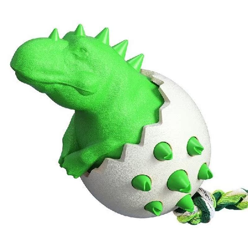 Dinosaur Egg Molar Stick Chew Resistant Toothbrush Floating - 图2