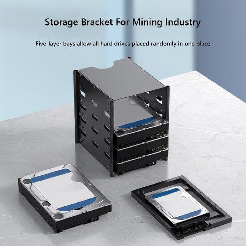 Acasis Aluminum 3.5 Hard Drive Bracket Multi-layers Hard - 图2