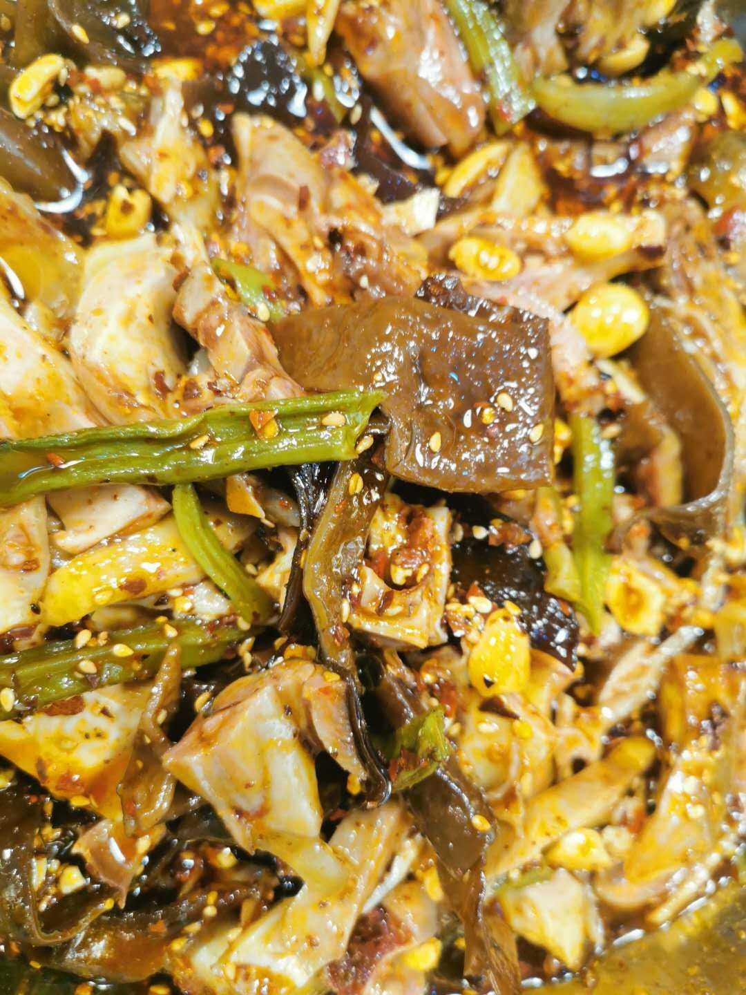 乐山纪六嬢名食凉拌鸡四川白宰鸡 白切鸡 钵钵鸡棒棒鸡土鸡 美食