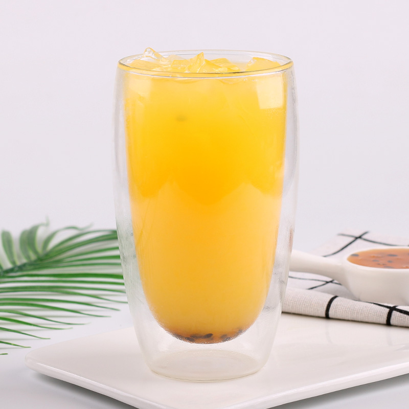 百香果酱冲饮果茶浓浆原料图片_2