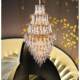Duplex floor chandelier living room light luxury