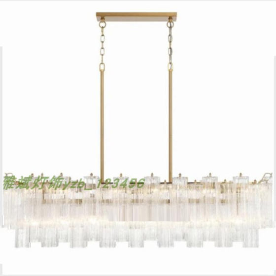 French living room lamp light luxury handmade glass hall main lamp American retro chandelier medieval designer villa