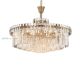 Simple crystal lamps bedroom dining room living room chandelier