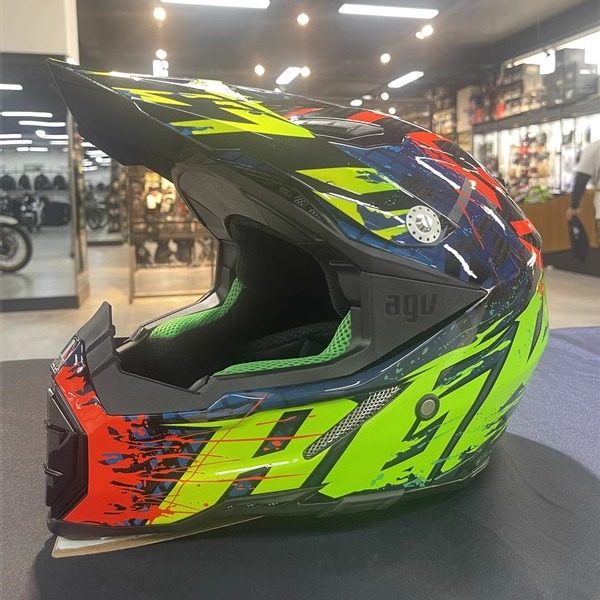 意大利AGV AX-8 VELOCE CORSA PISTA 电动车头盔全盔拉力盔 - 图0