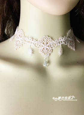 韩国颈饰时尚宝蓝色颈饰糖衣泡菜