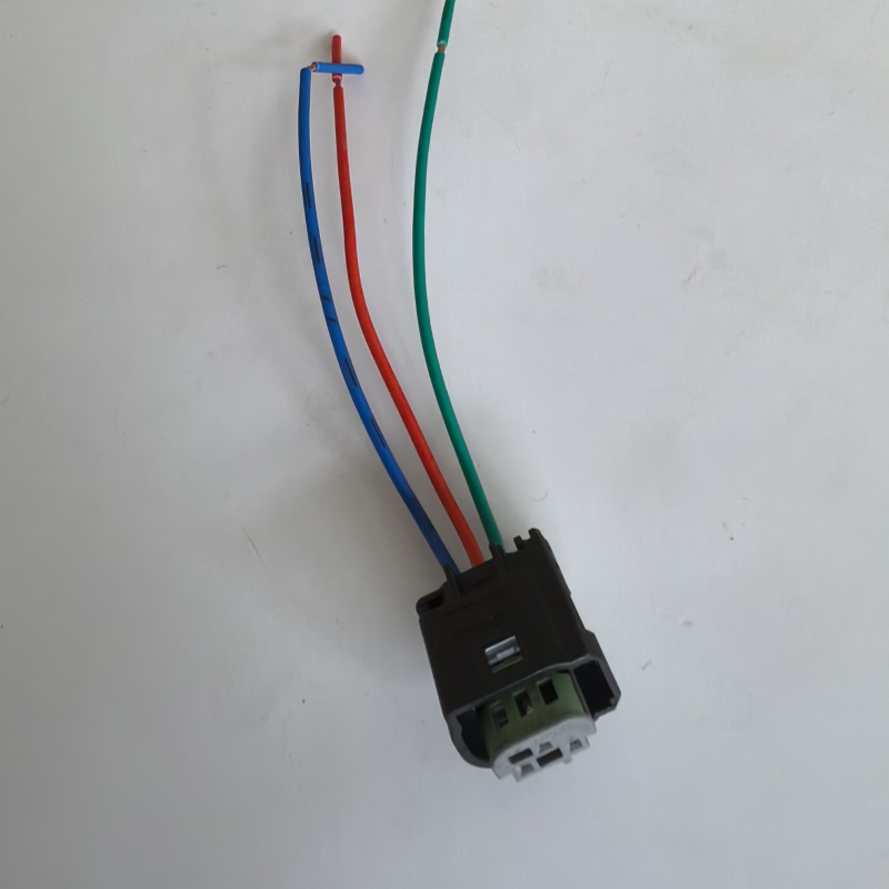 适用于玉柴潍柴重汽曼豪瀚汕德卡国六EGR阀压力传感器插头 - 图1