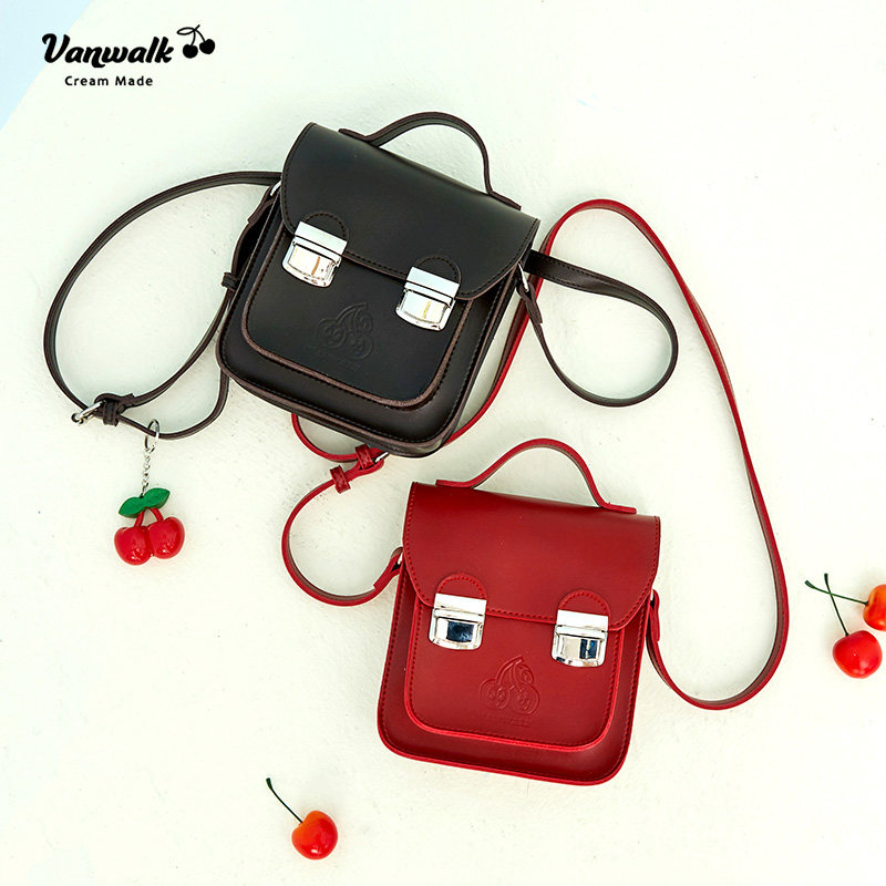 vanwalk剑桥包少女ins女jk单肩包 出走女士包袋