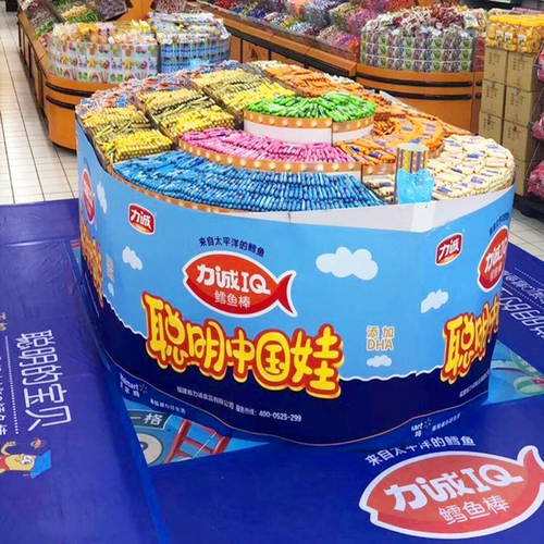 Колбаса с треской Licheng Cod Bulk 500G Бесплатная доставка кукуруза Kun три палочки с лосося мгновенные детские закуски закуски и повседневная еда