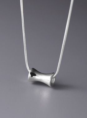 925纯银小蛮腰蛇骨链女精致项链