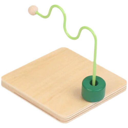 曲线与平行线蒙氏套环启蒙教具0-2岁早教中心Montessori益智玩具 - 图3