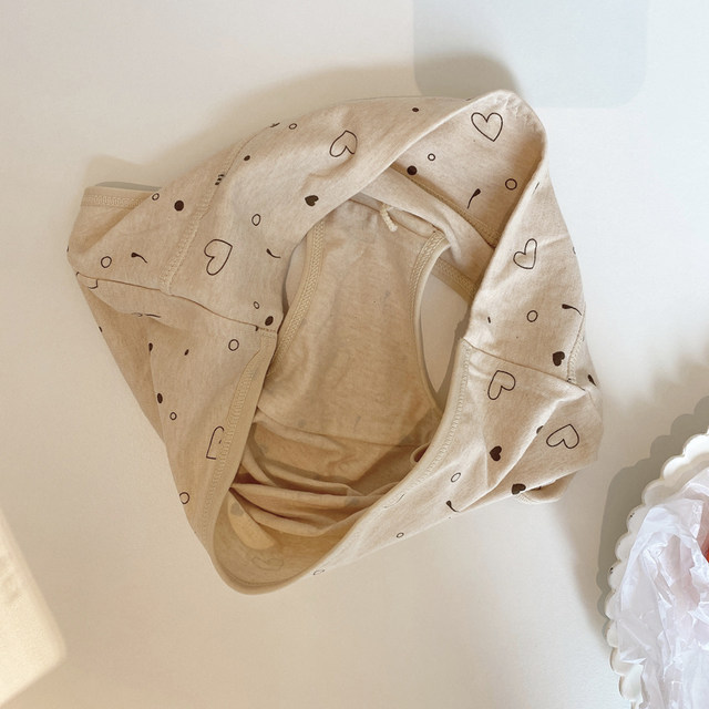 Japanese simple plain cotton underwear without marks