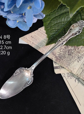 铜镀银INS欧洲中古摆件