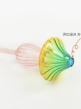 m．xmade彩色蘑菇浇花器