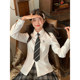 Рубашка приталенного кроя с длинным рукавом Tokyo Shiki JK Uniform