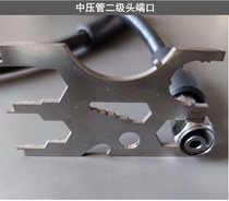 Stainless Steel 316 Multifunction Regulator Repair Tool Diving pressure reducing valve repair Overhaul Bag Scuba Diving