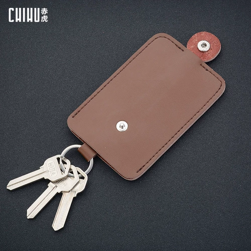 Универсальная система хранения подходит для мужчин и женщин, ключница, кожаные ключи от машины, из натуральной кожи, подарок на день рождения, простой и элегантный дизайн