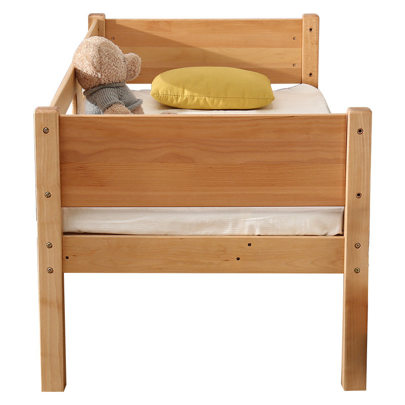 金多喜实木带护栏婴儿男孩边儿童床 金多喜家居儿童床