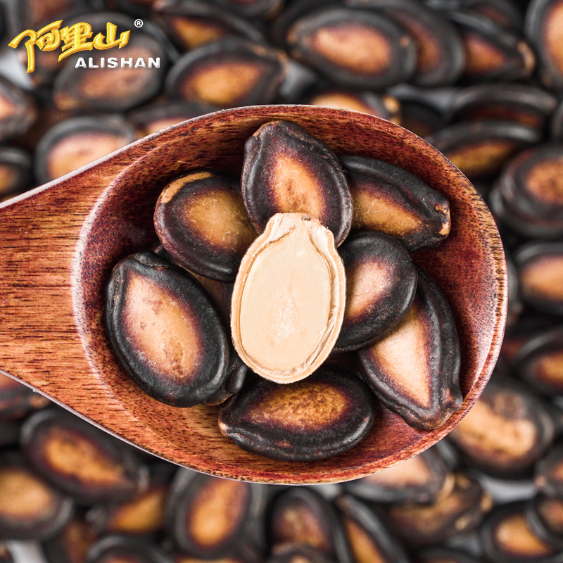 【阿里山】甘草/话梅味西瓜子208gx3咸香好嗑零食大片黑瓜子特产 - 图1