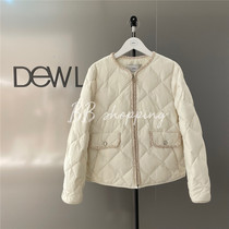(BB Show) DEWL Korea 21 Winter Fashion down jacket D214PSG809