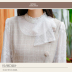 Mùa thu và mùa đông mới giả hai chiếc nơ kẻ sọc váy dài văn học retro áo dài Cộng hòa của phụ nữ Trung Quốc - váy đầm váy đầm trung niên cao cấp váy đầm