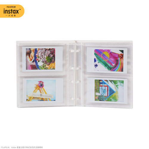 【官方正品】富士instax一次成像迷你相册可爱大容量莓时莓刻拍立得相纸相册 - 图3