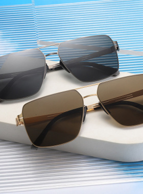 高清尼龙偏光太阳镜男款高级感驾驶开车专用防晒强光紫外线墨镜