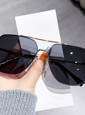 墨镜男士开车专用驾驶蛤蟆镜防紫外线双梁新款男大脸偏光太阳眼镜