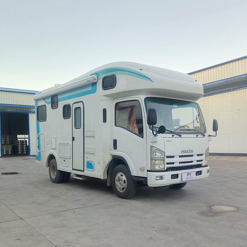 适用于五十铃700P拖车方口杠房车改装保险杠露营拖挂牵引杆拖拽钩 - 图3